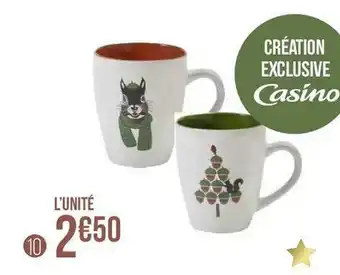 Casino mug 35cm cap nord