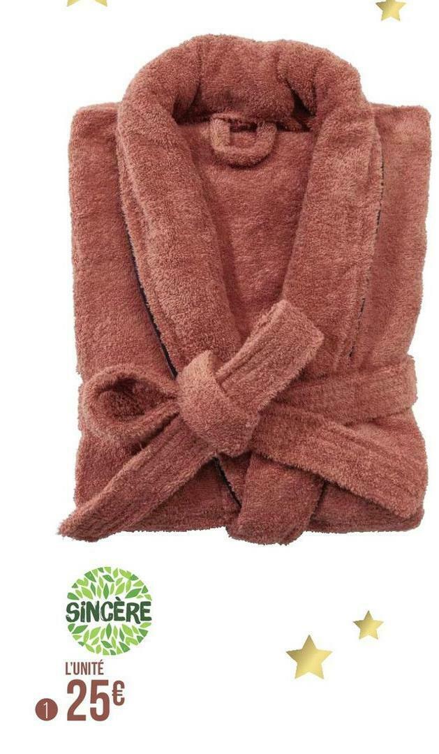 peignoir geant casino