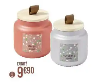 Bougie bonbonnière