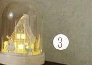 Géant Casino Décoration lumineuse sous cloche offre