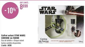 Coffret enfant star wars corinne de farme