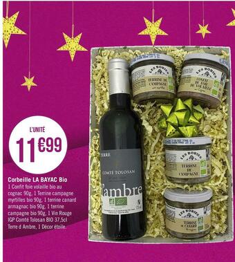 Géant Casino Corbeille la bayac bio offre