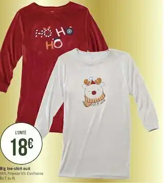 Big tee-shirt nuit
