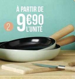 Géant Casino Gamme de cuisson aluminium vert métallisé offre