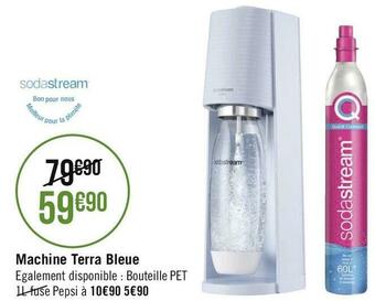 Sodastream machine terra bleue