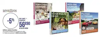 Smartbox coffrets cadeaux smartbox