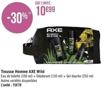 Trousse homme axe wild