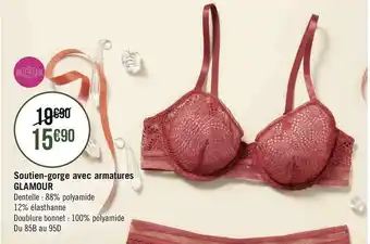 Géant Casino Soutien-gorge avec armatures offre