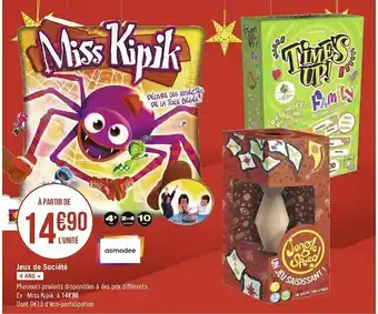 Asmodee jeux de société