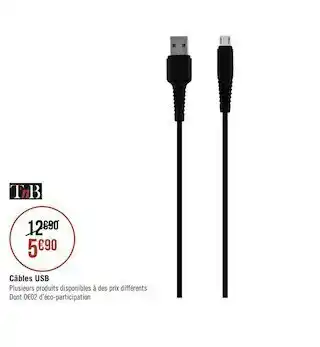 Tnb câbles usb