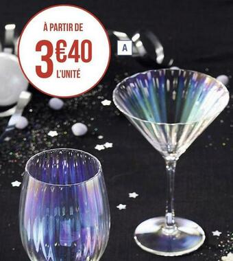 Collection verres irisés