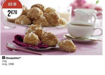 Géant Casino Chouquettes offre