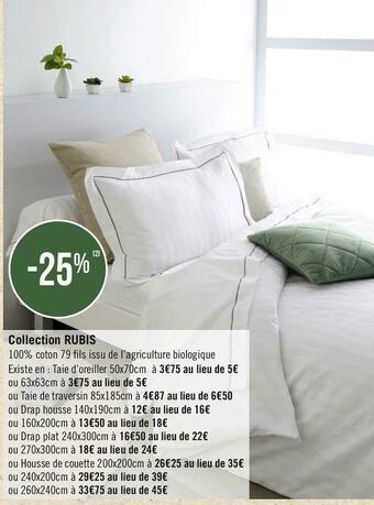 Géant Casino Sincère bon plan sur collection rubis de la marque sincère offre