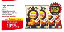 Cora x Carrefour LAY'S Chips barbecue offre