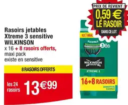 WILKINSON Rasoirs jetables Xtreme 3 sensitive