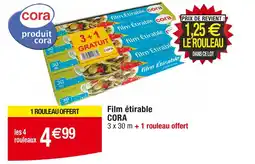 Cora x Carrefour CORA Film étirable offre