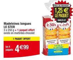 LE STER Madeleines longues