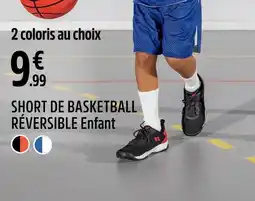 Intersport PRO TOUCH SHORT DE BASKETBALL RÉVERSIBLE Enfant offre