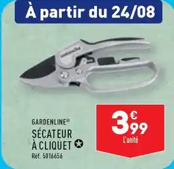 ALDI GARDENLINE SÉCATEUR À CLIQUET offre