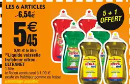 Cora x Carrefour ULTRANET (1) Liquide vaisselle fraîcheur citron offre