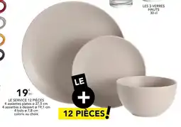 Stokomani LE SERVICE 12 PIÈCES offre