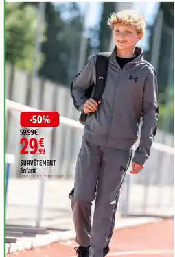 Intersport UNDER ARMOUR SURVÊTEMENT Enfant offre