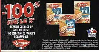Le gaulois bon plan une sélection de produits de la marque le gaulois