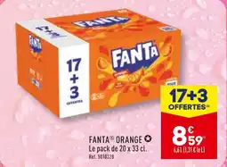 ALDI FANTA FANTA ORANGE offre