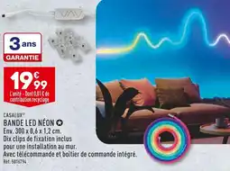 ALDI CASALUX BANDE LED NÉON offre