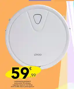 Stokomani LIVOO L’ASPIRATEUR ROBOT offre