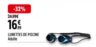 Intersport arena LUNETTES DE PISCINE Adulte offre