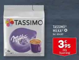 ALDI TASSIMO TASSIMO MILKA offre
