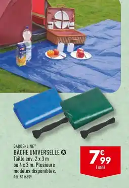 ALDI GARDENLINE BÂCHE UNIVERSELLE offre