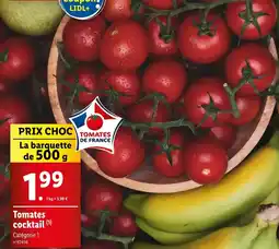 Lidl Tomates cocktail offre