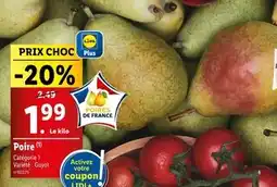 Lidl Poire offre
