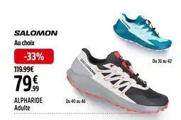 Intersport SALOMON ALPHARIDE Adulte offre