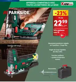 Lidl PARKSIDE Scie sauteuse sans fil offre