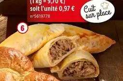 Lidl Empanadas bœuf oignons offre
