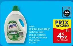 ALDI TANDIL LESSIVE PARFUMÉE offre