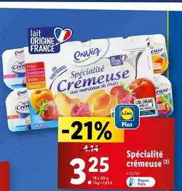 Lidl ENVIA Spécialité crémeuse offre