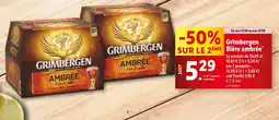 Lidl Grimbergen Grimbergen Bière ambrée offre