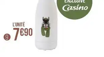 Géant Casino Bouteille isotherme 26cl cap nord offre