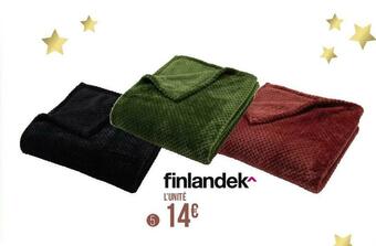 Géant Casino Finlandek plaid norman offre