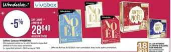 Wonderbox coffrets cadeaux