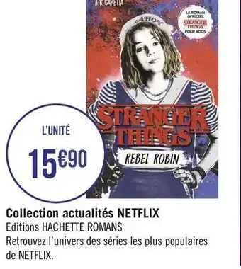 Collection actualités netflix