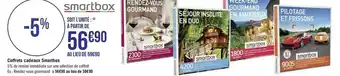 Géant Casino Coffrets cadeaux smartbox offre