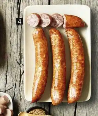 Géant Casino Saucisse de montbéliard ou saucisse de morteau offre