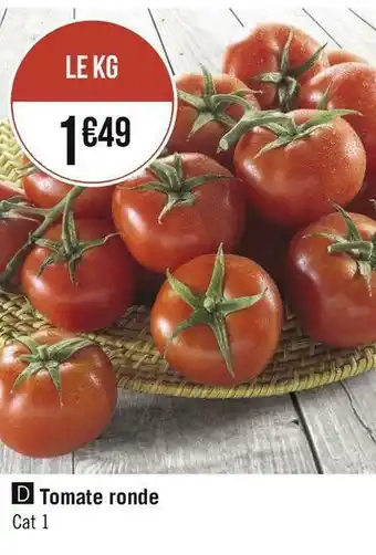 Géant Casino Tomate ronde offre