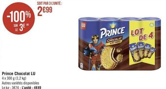 Lu prince chocolat