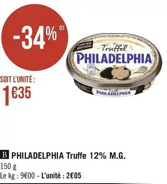 Philadelphia philadelphia truffe 12% m.g.